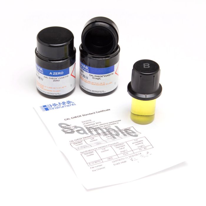 Manganese High Range CAL Check™ Standards – HI96709-11