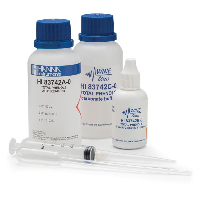 Phenols Reagent Set for Wine – HI83742-20
