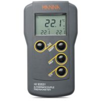 0.1° Resolution K-Type Thermocouple Thermometer with High/Low Limit Display - HI93531