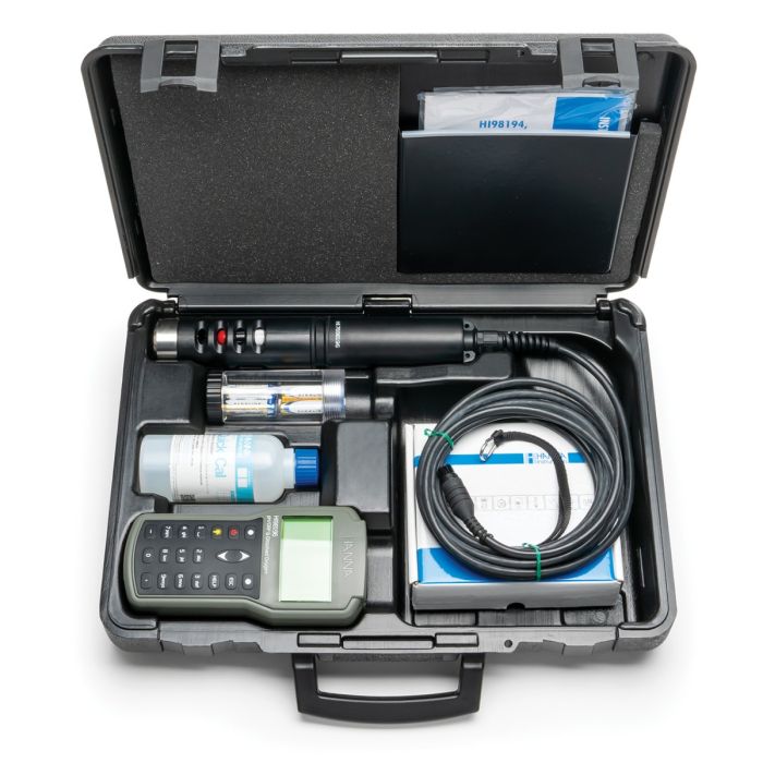 Multiparameter pH/ORP/DO/Pressure/Temperature Waterproof Meter - HI98196-10m (32.8') - Image 2